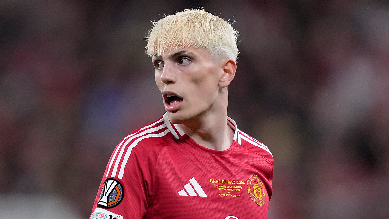 Alejandro Garnacho sloot zich eindelijk aan bij Chelsea
